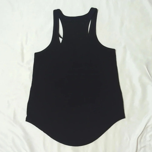 Express Round Hem Tank Top, Color Black Size XS/TP - Picture 2 of 12